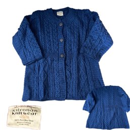 Royal Blue Aroan Cardigan Size Xl
