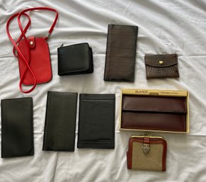 9 Assorted Wallets
