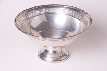 Gruen Weighted Sterling Silver Footed Bowl 437 Grams