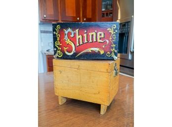 Vintage Shoe Shine Boxes Loaded