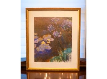 Framed Monet Style Print