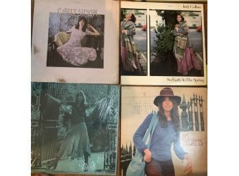 4 Carly Simon Albums, Very Good To Excellent