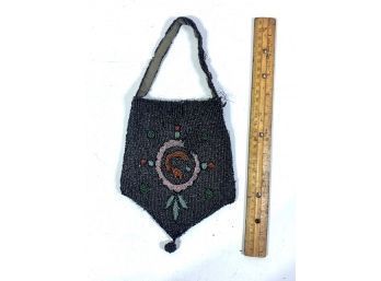 Antique 1920's  Made In Belgium Beaded Evening Bag