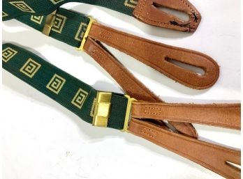 Vintage Designer Suspenders Givenchy?