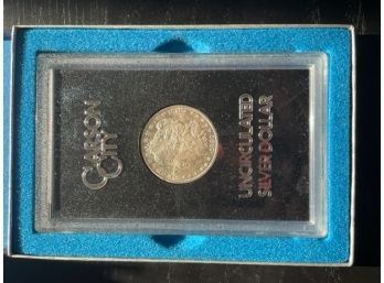 Brilliant Uncirculated Carson City Silver Dollar 1880 CC