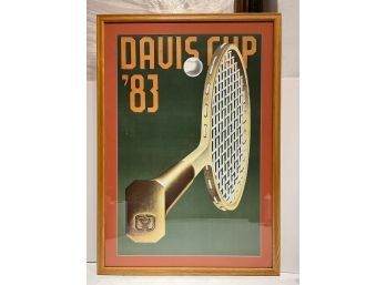 Davis Cup 1983 Framed