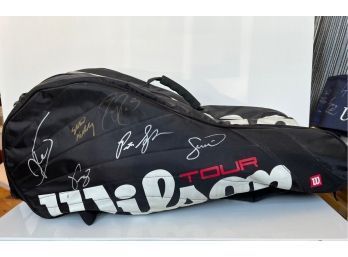 SIGNED Wilson Case ~ Serena, Pete Sampras, Etc,