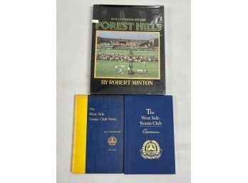 SIGNED Books Forest Hills Stadium & The West Side Tennis Club Centennial Anniversary Issue