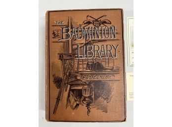 RARE Badminton Library By The Duke Of Beaufort  K.T. And And A.E.T. Watson