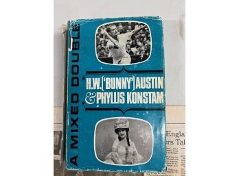 A Mixed Double By 'Bunny' Austin And Phyllis Konstam Signed Book