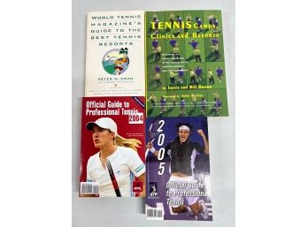 Lot Of 4 Tennis Books