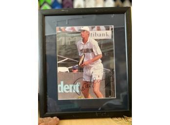 Signed Peter Fleming Framed