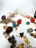 GENEROUS LOT OF QUALITY COSTUME JEWELRY & MISC ITEMS
