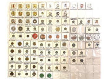 (99) VINTAGE TRANSIT TOKENS