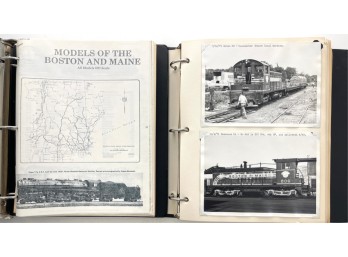 BOSTON & MAINE RAILROAD DIESEL PHOTO COLLECTION