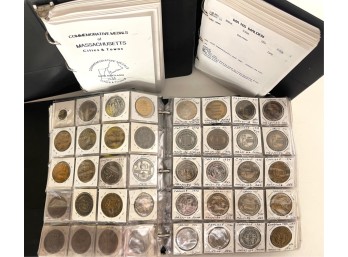 (331) VINTAGE MASSACHUSETTS COMMEMORATIVE MEDALS