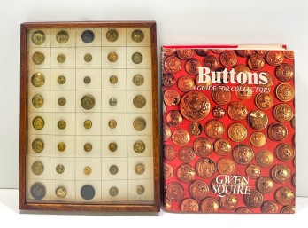 (40) VINTAGE UNIFORMS BUTTONS