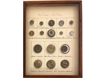 (16) ANTIQUE PICTURE BUTTONS