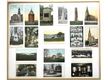 (17) VINTAGE HAVERHILL, MA POSTCARDS