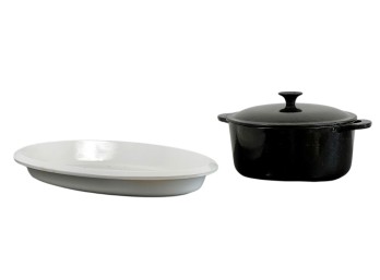 LE CREUSET ENAMELED CAST IRON COOKWARE