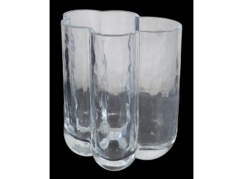 MODERNIST CRYSTAL CLOUD VASE by SEA of SWEDEN