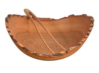 MAPLEWARE BOWL and a PAIR of TINES by TOM LITTLEDE