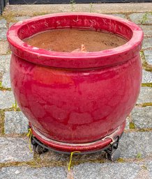 CERAMIC GLAZED PLANTER