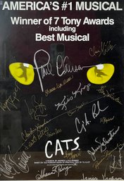 'CATS' PLAYBILL AUTOGRAPHED BY CAST