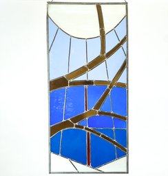 HANGING LEADED GLASS PANEL