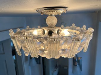 BACCARAT CRYSTAL CEILING FIXTURE