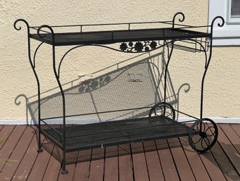 ROLLING BAR CART