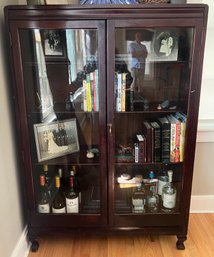 MAHOGANY BOOKCASE