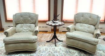 PAIR Of CRAFTWORK GUILD LTD. SWIVEL RECLINERS