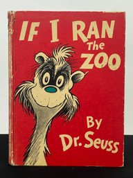 FIRST EDITION 'IF I RAN THE ZOO' By DR. SEUSS