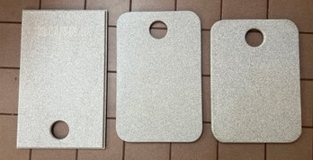 (3) TUFF TOP CERAMIC CUTTING BOARDS