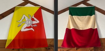 FLAGS Of ITALY & SICILY