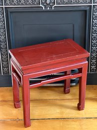 VINTAGE LACQURED CHINESE TABLE
