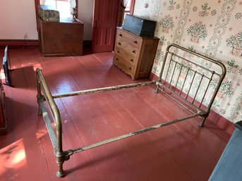 BRASS TWIN BED