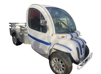 GEM POLARIS ELECTRIC UTILITY VEHICLE