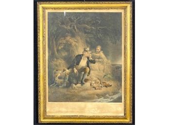 THOMAS FAIRLAND (1804-1852)'POACHERS ON THE WATCH'
