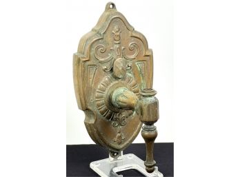 BRONZE AESTHETIC MOVEMENT WALL SCONCE