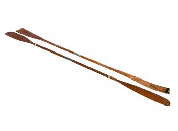 (2) COPPER TIPPED KAYAK PADDLE