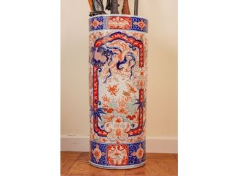 MEIJI PERIOD IMARI UMBRELLA STAND