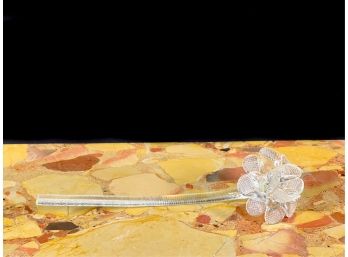 MURANO ROSE FORM CHANDELIER FRAGMENT