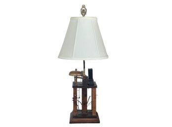 BLACK FOREST CUCKOO CLOCK TABLE LAMP