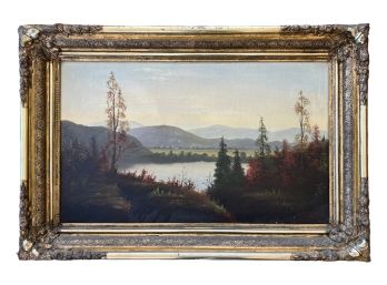 1871 J. DURAND / HUDSON RIVER SCHOOL LANDSCAPE