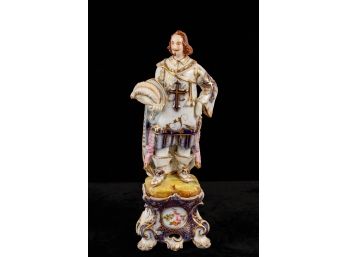 PARIS PORCELAIN FIGURINE of a ROYAL