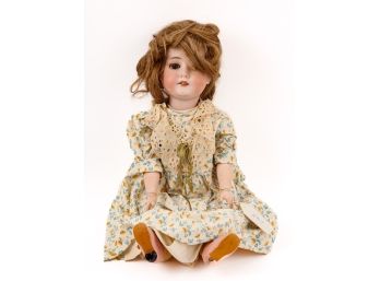 1916 BERGNANN BISQUE HEAD DOLL SIZE 6