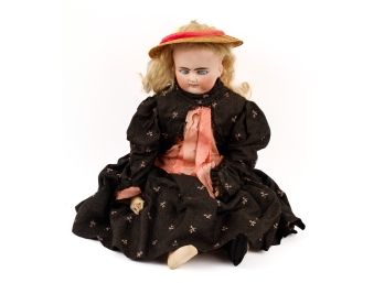 GERMAN BISQUE HEAD DOLL 698 - 11