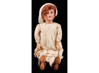 ANTIQUE BISQUE HEAD DOLL made in GERMANY